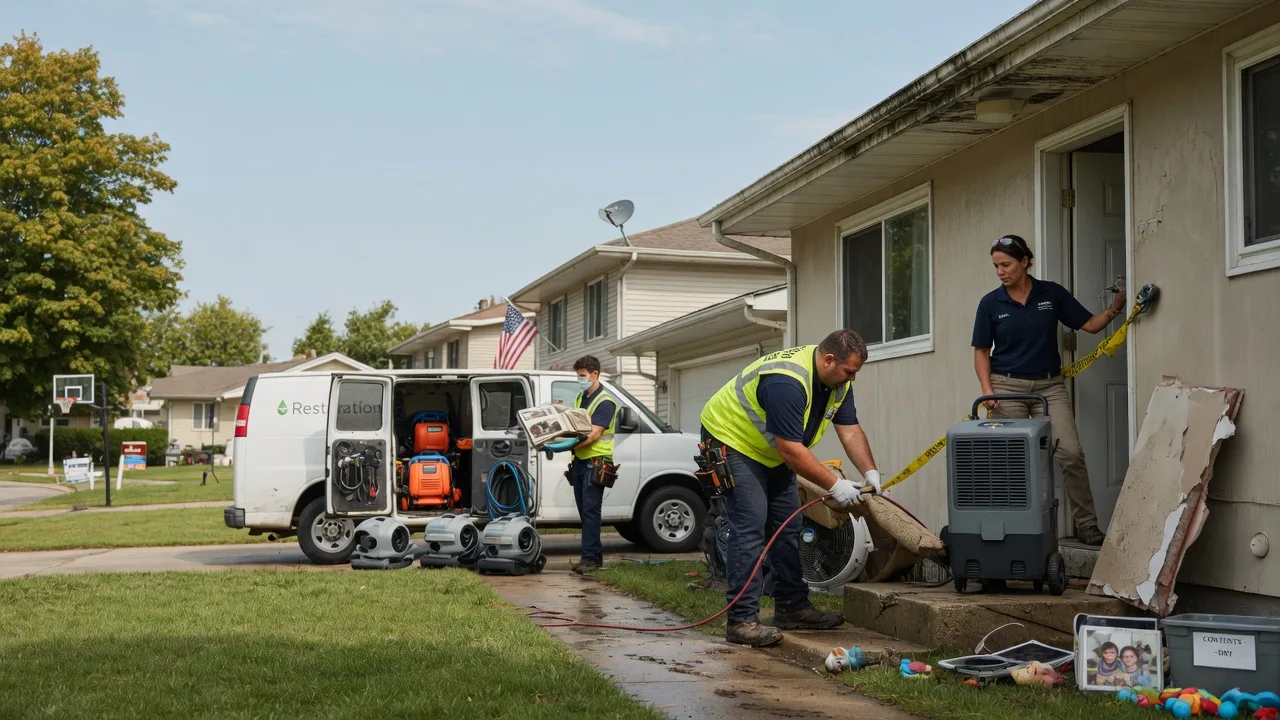 Water Damage Restoration in Waterford, CT near me